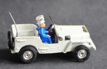 Gama Willys Jeep Policecar 1963 DieCast Model (0616)